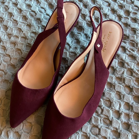 kate spade | Shoes | Kate Spade Shiloh Suede Slingback  display picture 1